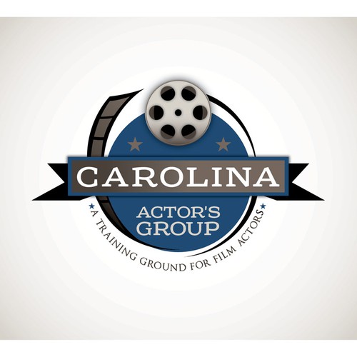 Carolina Actor's Group "A Training Ground For Film Actors"  Design by Organic Identity