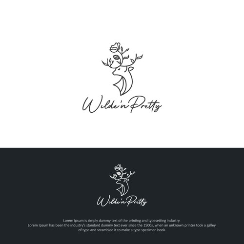 Wilde n Pretty' Logo Design by Myron Studio Design