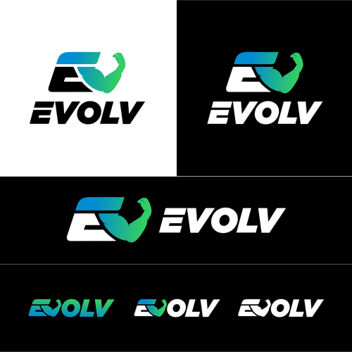 EVOLV w me. Simple & Easy Concept 💪🏼 Design by Viralika