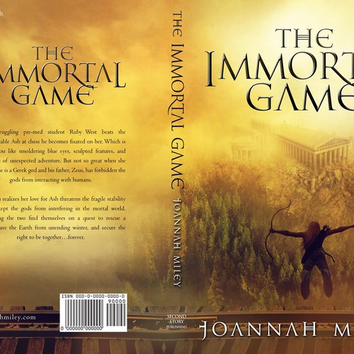 Unique book cover for suspenseful paranormal-romance novel! Design by PINTADO