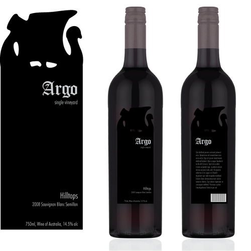 Sophisticated new wine label for premium brand Design von Laundry