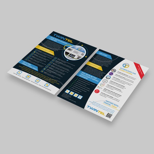 Twintel Service Advertisement Design by fonhea