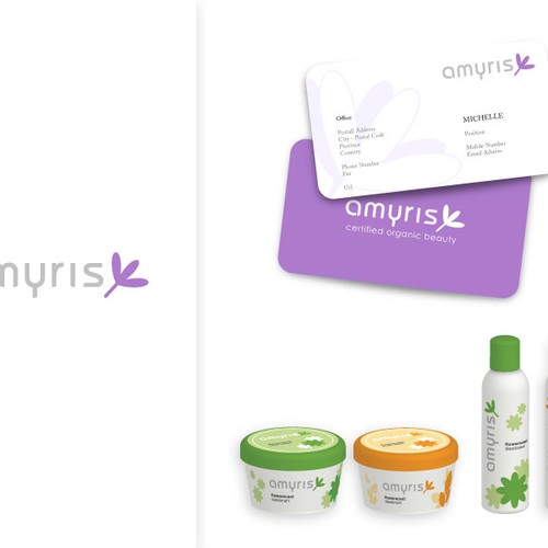 Logo for Organic Beauty Company Design by aazing
