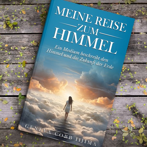 Cover for spiritual book My Journey to Heaven Design by Chris Arrow