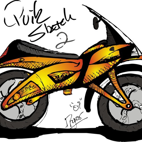 Design di Design the Next Uno (international motorcycle sensation) di kreatek