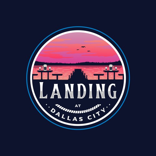 Landing at Dallas City-ontwerp door Trzy ♛