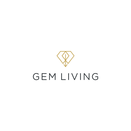 Geometrical, minimalist, modern brand design for Gem Living Design by M a i s y a