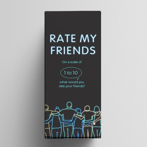 Designs | PARTY GAME: Rate My Friends - A fun party game for adults ...
