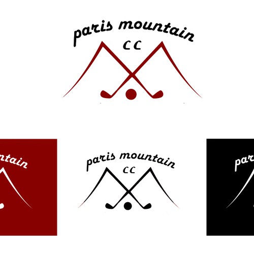 Refine an 80-yr old logo for Paris Mountain Country Club Design by S.C.C.