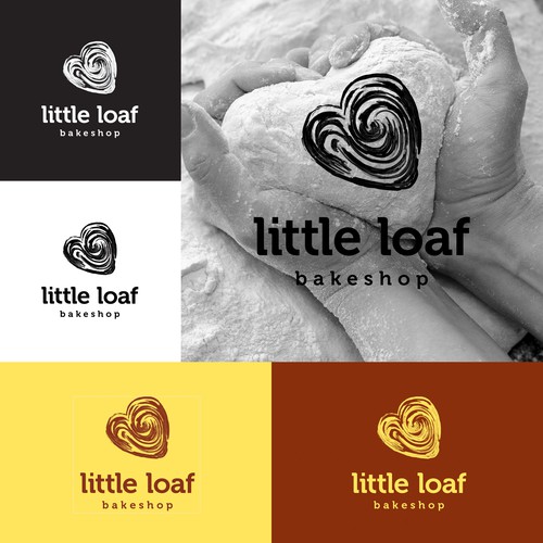 コンペ「Little Loaf Bakeshop: Identity for small bakery in the Hudson Valley (LGBTQ+ designers highly encouraged to submit!)」のデザイン by Creative Kindnessさん 