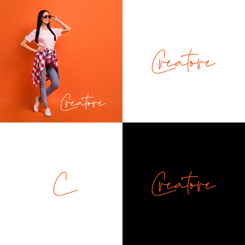 Fashion Retailor: Creatore Brand - Logo Contest Design by Madalin✏️