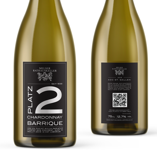 Design the label of an exclusive wine for our new inspiring wine bar Réalisé par ADD778