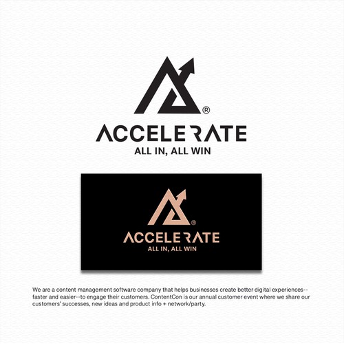 Accelerate 2024 Logo Comps Design by studioONE