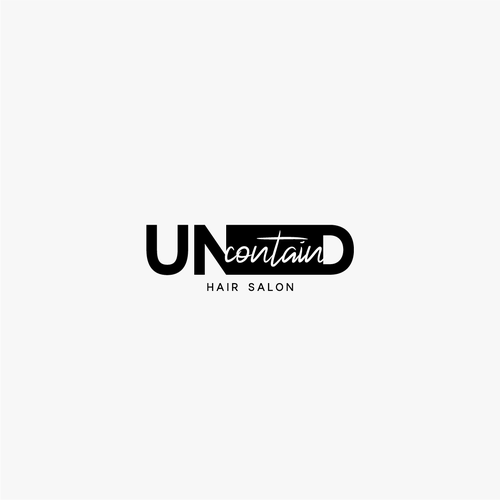 Think UNcontainD - Logo for Cutting Edge Hair Salon Design von sofisticirano™