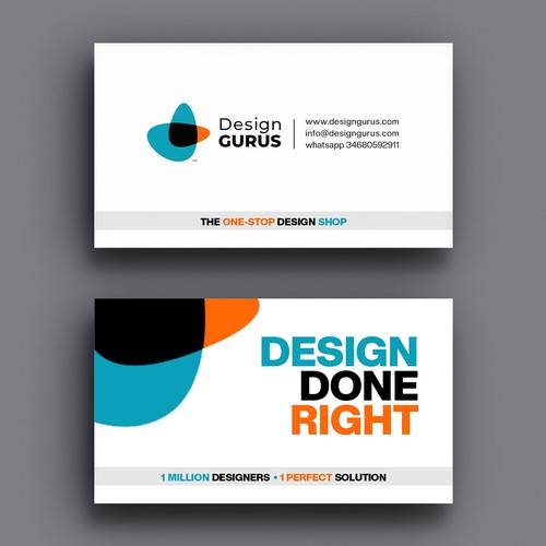 Business Card for DesignGurus.com-ontwerp door Xclusive16