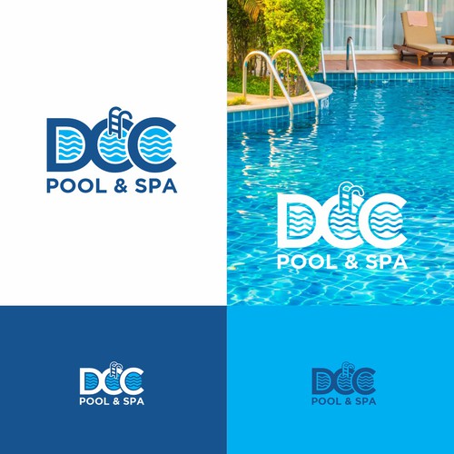 Create an Iconic logo for a Pool Renovation company Design by F3design™⭐