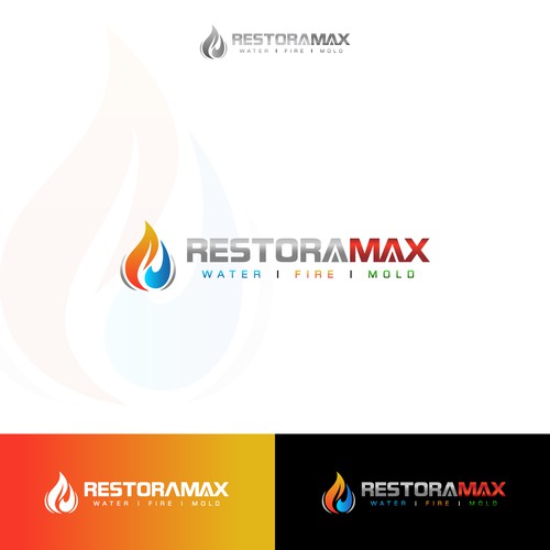Restoration Company Branding. Design by Pau Pixzel