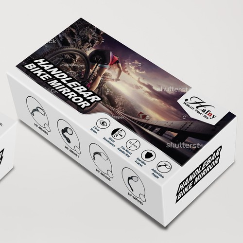 Create a Stylish Bike Mirror Package. Product packaging contest