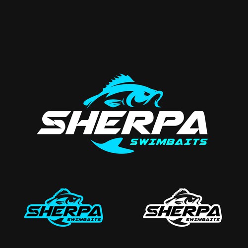 Designs High energy branding package for a fishing lure business