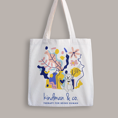 We need a hip, playful design for merch for our therapy practice Design by Nicolás Duque