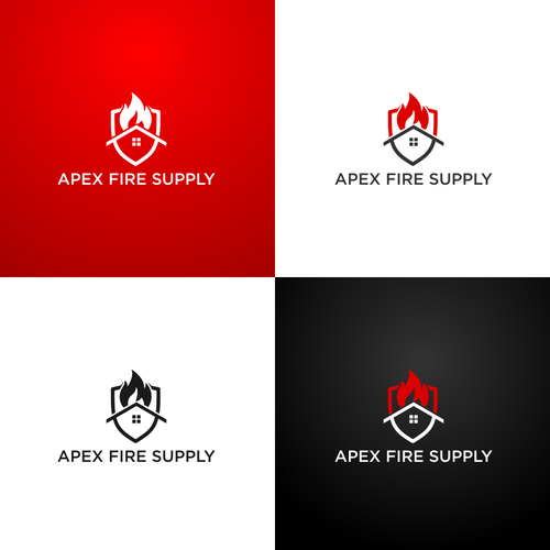 Apex Fire Supply Logo Wanted Réalisé par LORENT'Z