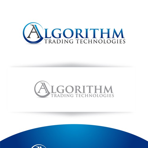 logo and business card for Algorithm Trading Technologies Design by eye_window