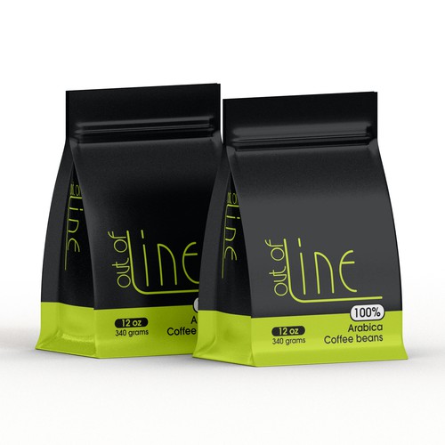 Coffee beans & boxes backage Design by interaksi