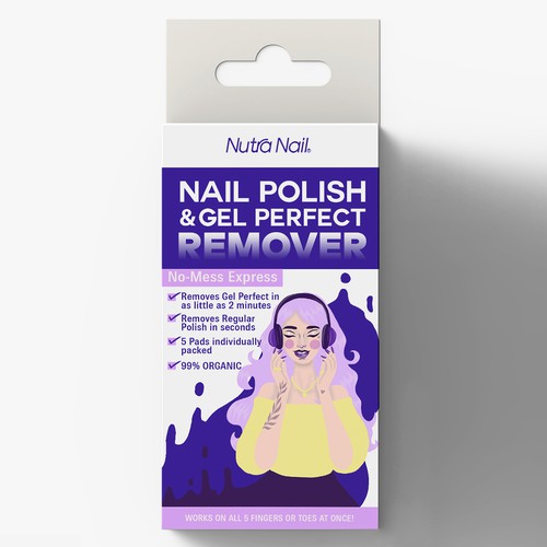 Nutra Nail Gel Remover Design by Virginia's Dolls