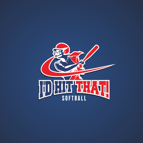 Fun and Sexy Softball Logo Réalisé par bloker