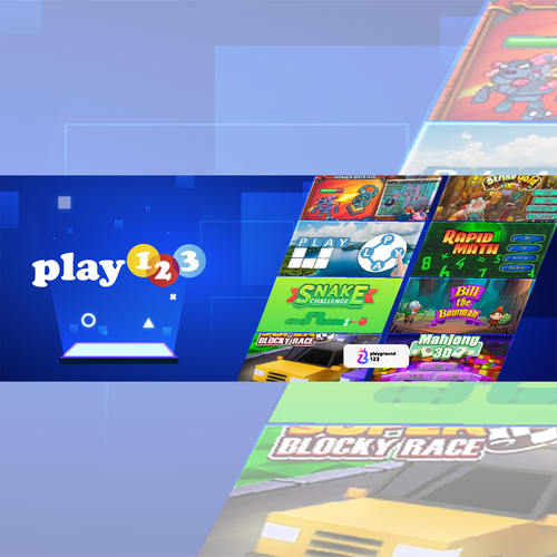 Facebook cover for a free games website Design by HAN Design VN12