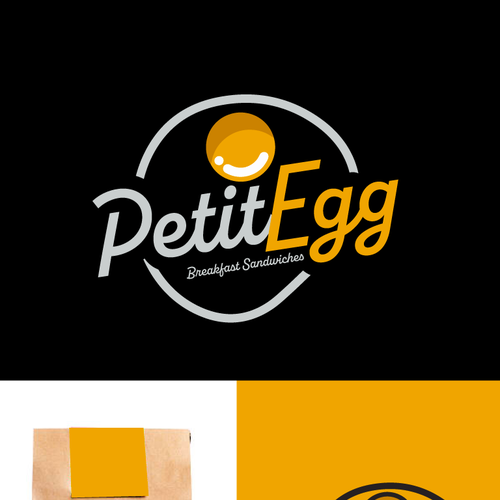 Fun and simple yet Classy logo for a Breakfast Sandwich company Design by NextLevelSES