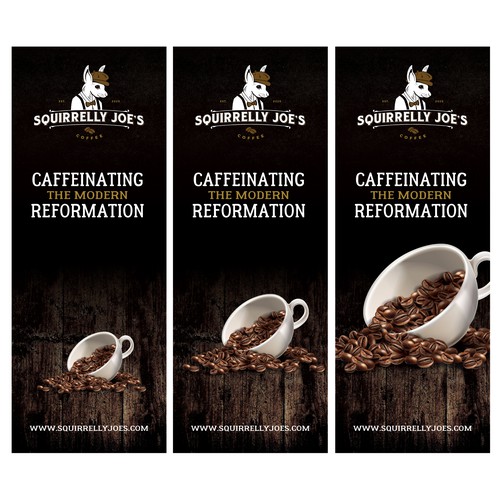 Coffee Company Trade Show Banner Design by Aziz-Creative