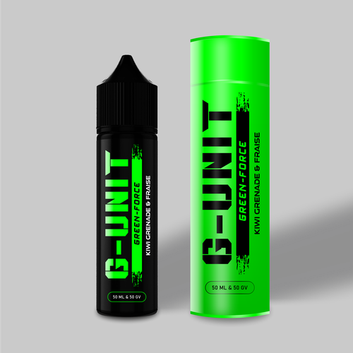 G-UNIT Eliquid need his new label Design by azabumlirhaz