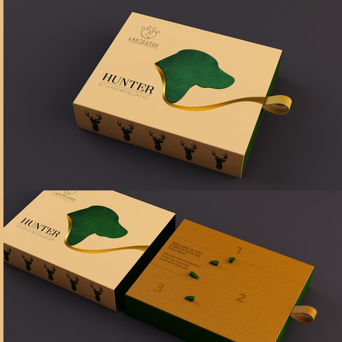 Innovative packaging design for luxury dog collar and leash set ...