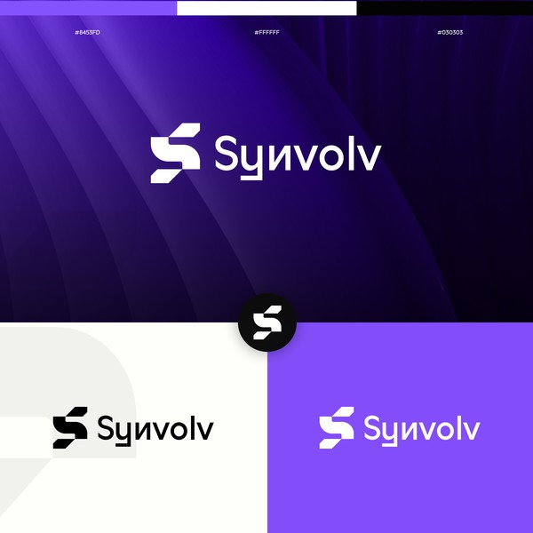 Synvolv logo Design