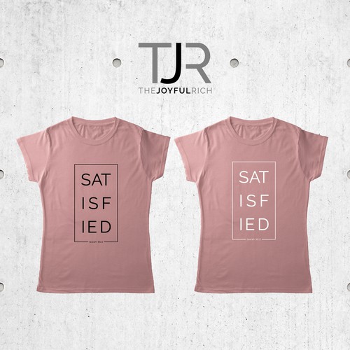 Simple, Text-Only T-Shirt Designs - Multiple Winners! Design von minimalab