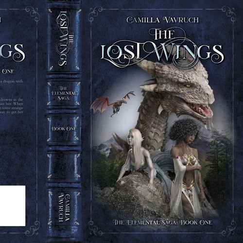 Design di Fantasy cover for a YA with dragons, mermaids and magic di Sander Both