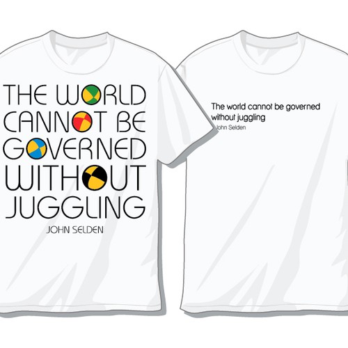 Design di Juggling T-Shirt Designs di hbf