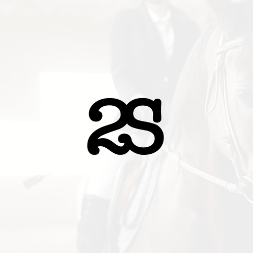 "SS" or "2S" Brand Mark for Double S Performance Horses Design by Turklight®