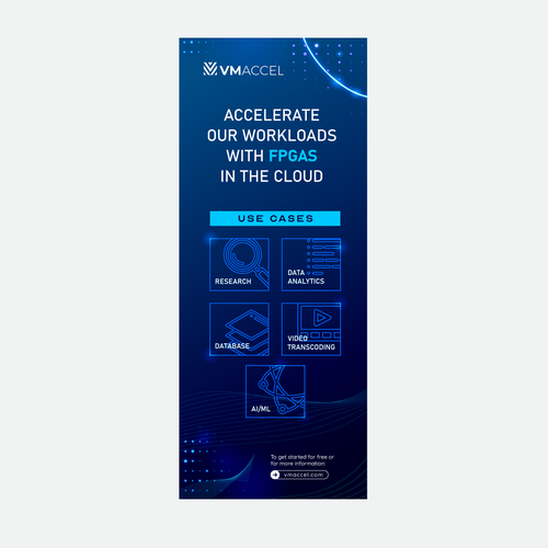 pull up banner needed for tech company Design by Miketerashi