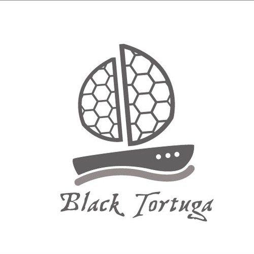 Design a Black Sea Turtle logo with a sail or sailboat somehow included in the image of a turtle Design by MC_Designs17