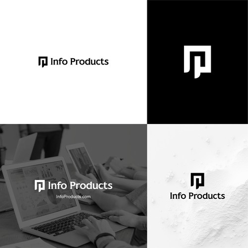 InfoProducts.com - Logo & Branding Design by Nokturnal.pro