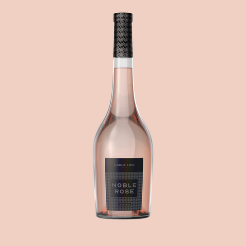 Rose Wine Label Design by Dodda Leite