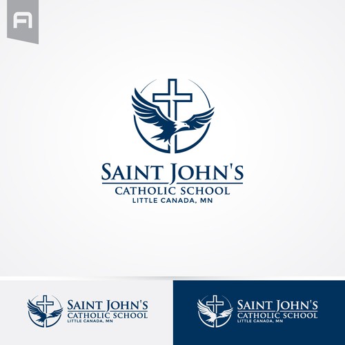 Design a beautiful logo for St. John's Catholic Church and School Design by a'DZ