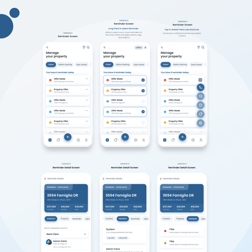 Help us modernize and simplify our reminders interface! Design by A N S Y S O F T
