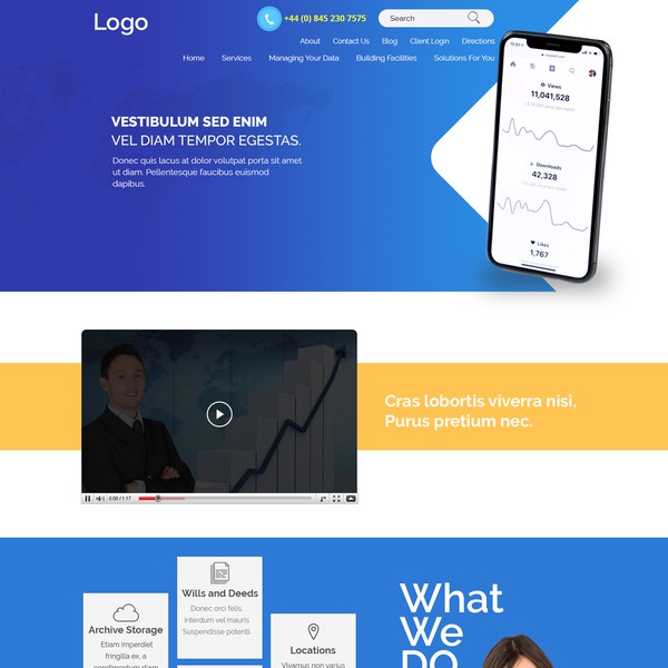 weab page design