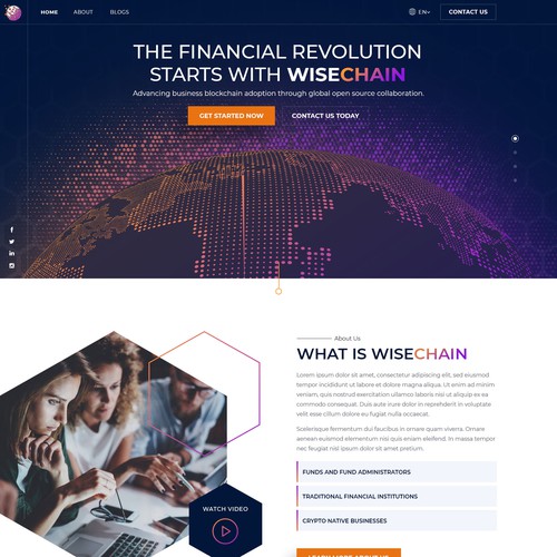 Looking for a design of two web pages Design by Jasmin_A (AMPLE)