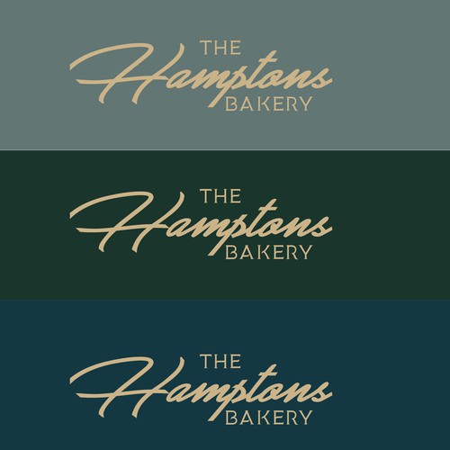 The Hamptons Bakery Logo Design by DeersCreative