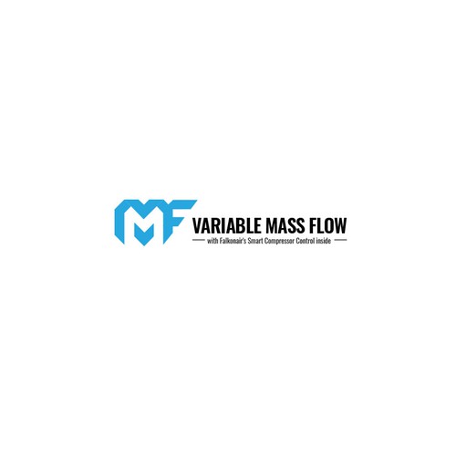 Falkonair Variable Mass Flow product logo design Design by @hSaN