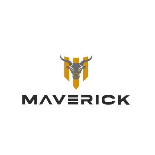 Need a modern abstract bull and M logo for our concrete construction company named Maverick. Design by A N S Y S O F T